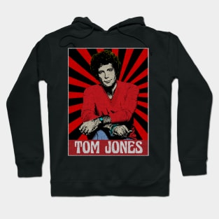 Tom Jones 1980s Pop Art Fan Art Hoodie